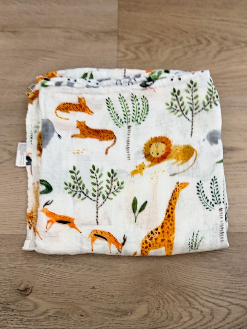 Muslin Swaddle - Safari Jungle